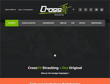 Tablet Screenshot of crossfitstraubing.com